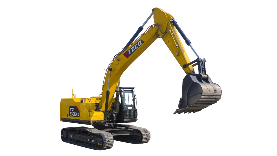 TZCO TZ330EXD — гусеничный экскаватор дизельный (строительный класс)